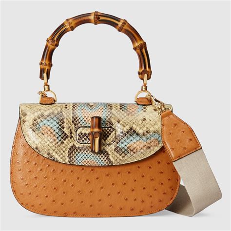 ostrich gucci handbags|Gucci Ostrich Bags .